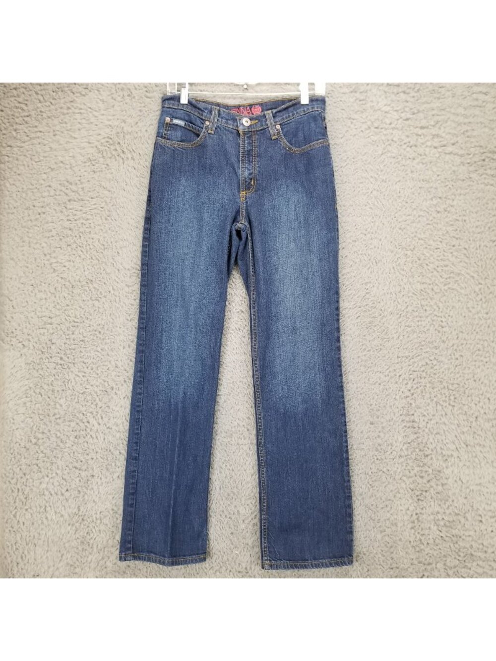 Cinch Jeans Womens 28/5 Blue Jenna Stretch Denim Slim Bootcut *Read*